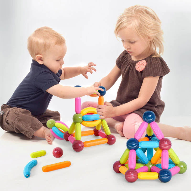 Magnetic Sticks Building Blocks Learning Toy