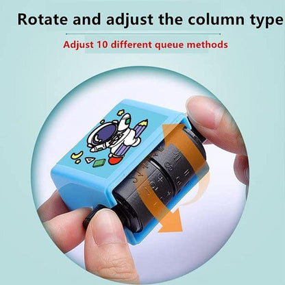Roller Design Digital Teaching Stamp, Math Stamps Practice Tools Within 100 Supplies Educational for Preschool All Arithmetic (1 Pcs)