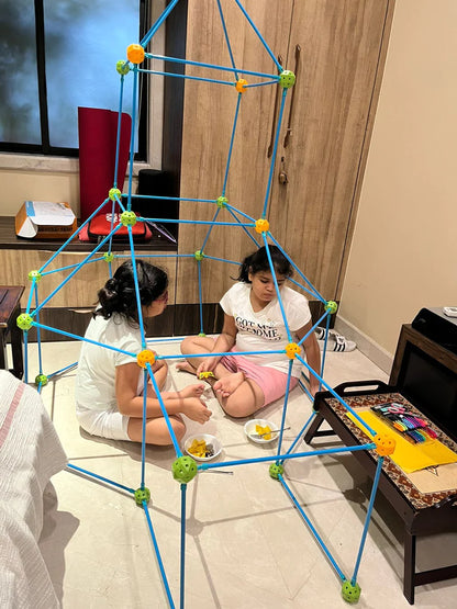 DIY Fort Construction Kit (85 Pieces)