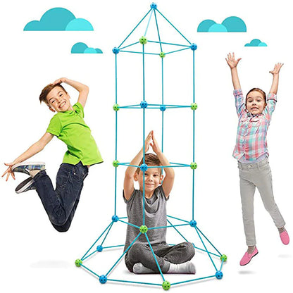 DIY Fort Construction Kit (85 Pieces)
