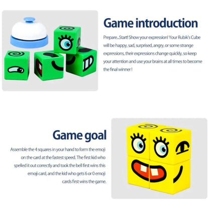 Emoji Expressions Matching Cube Game