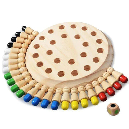 Wooden Memory Match Stick Chess